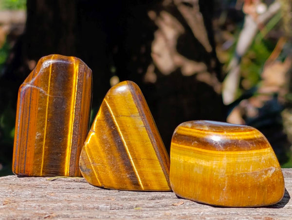Polished Tiger's Eye Tumbled Stones x 2.7 Kg Lot From Prieska, South Africa - Toprock Gemstones and Minerals 