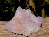 Natural Amethyst Spirit Quartz Clusters x 2 From Boekenhouthoek, South Africa