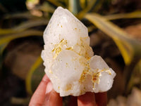 Natural Cascading Pineapple Candle Quartz Clusters x 13 From Madagascar