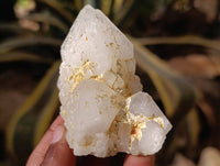 Natural Cascading Pineapple Candle Quartz Clusters x 13 From Madagascar