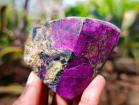 Polished Stichtite Free Forms x 6 From Barberton, South Africa - Toprock Gemstones and Minerals 
