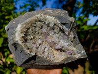 Natural Window Amethyst Quartz Matrix Specimen x 1 From Brandberg, Namibia