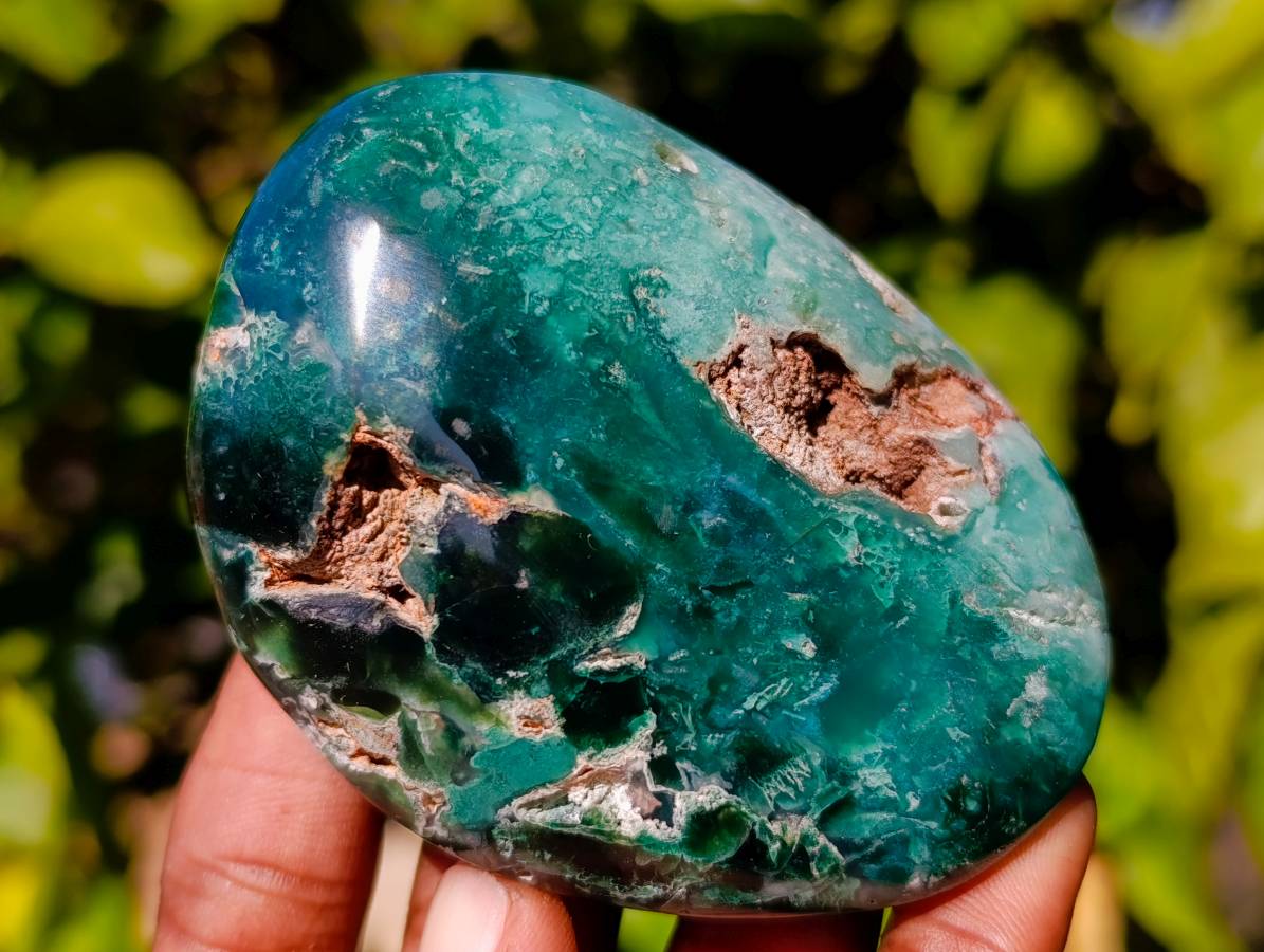 Polished Emerald Mtorolite Free Forms x 6 From Mutorashanga, Zimbabwe - Toprock Gemstones and Minerals 