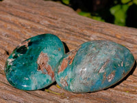 Polished Emerald Mtorolite Free Forms x 6 From Mutorashanga, Zimbabwe - Toprock Gemstones and Minerals 