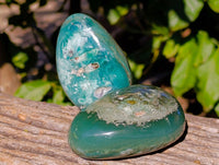 Polished Emerald Mtorolite Free Forms x 6 From Mutorashanga, Zimbabwe - Toprock Gemstones and Minerals 