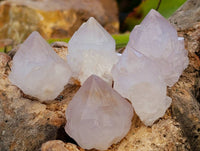 Natural Amethyst Spirit Quartz Crystals x 35 From Boekenhouthoek, South Africa