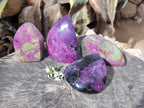 Polished Stichtite Free Forms x 4 From Barberton, South Africa - Toprock Gemstones and Minerals 
