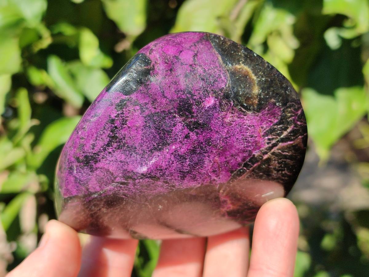 Polished Stichtite Free Forms x 4 From Barberton, South Africa - Toprock Gemstones and Minerals 