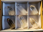 Polished Clear Quartz Crystals x 6 From Madagascar - Toprock Gemstones and Minerals 