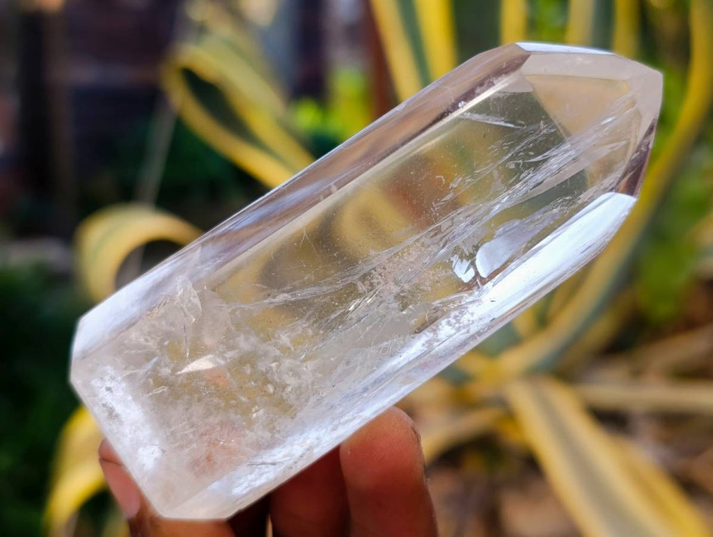 Polished Clear Quartz Crystals x 6 From Madagascar - Toprock Gemstones and Minerals 