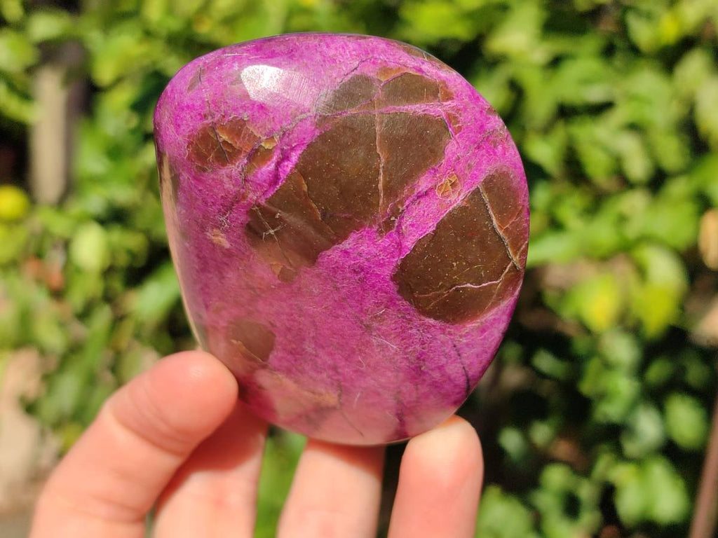 Polished Stichtite Free Forms x 4 From Barberton, South Africa - Toprock Gemstones and Minerals 