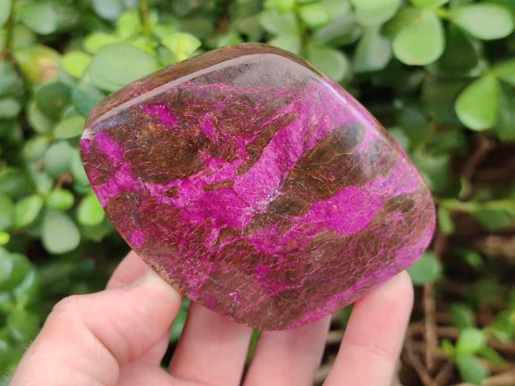 Polished Stichtite Free Forms x 4 From Barberton, South Africa - Toprock Gemstones and Minerals 