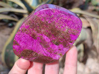 Polished Stichtite Free Forms x 4 From Barberton, South Africa - Toprock Gemstones and Minerals 