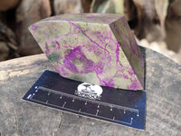 Polished Stichtite Free Forms x 4 From Barberton, South Africa - Toprock Gemstones and Minerals 