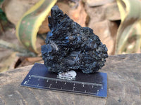 Natural Foitite Fibrous Black Tourmaline Specimens x 6 From Erongo, Namibia - Toprock Gemstones and Minerals 