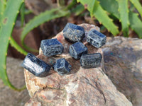 Natural Alluvial Schorl Black Tourmaline Crystals x 2.02 Kg Lot, From Zimbabwe