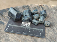 Natural Alluvial Schorl Black Tourmaline Crystals x 2.02 Kg Lot, From Zimbabwe