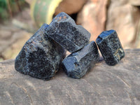 Natural Alluvial Schorl Black Tourmaline Crystals x 2.02 Kg Lot, From Zimbabwe