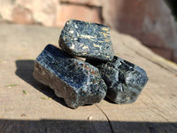 Natural Alluvial Schorl Black Tourmaline Crystals x 2.02 Kg Lot, From Zimbabwe