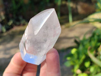 Polished Large Clear Quartz Crystals x 6 From Madagascar - Toprock Gemstones and Minerals 