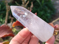 Polished Large Clear Quartz Crystals x 6 From Madagascar - Toprock Gemstones and Minerals 