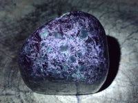Polished Emerald Mica In Matrix 'Mutokolite' Standing Free Forms x 3 From Mutoko, Zimbabwe - Toprock Gemstones and Minerals 
