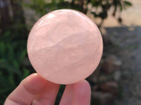 Polished Gemmy Rose Quartz Spheres x 4 From Madagascar