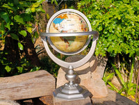 Hand Made Mother Of Pearl World Globe x 1 From China