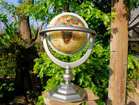 Hand Made Mother Of Pearl World Globe x 1 From China
