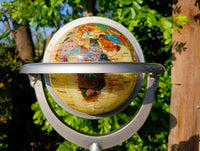 Hand Made Mother Of Pearl World Globe x 1 From China