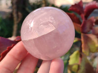 Polished Gemmy Rose Quartz Spheres x 4 From Madagascar