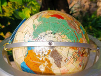 Hand Made Mother Of Pearl World Globe x 1 From China