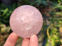 Polished Gemmy Rose Quartz Spheres x 4 From Madagascar