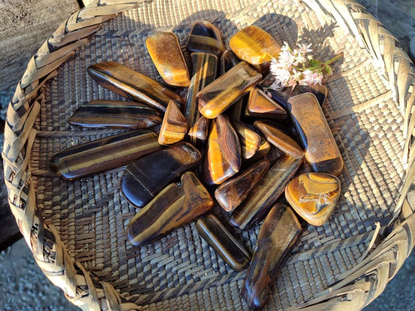 Polished Tiger's Eye Free Forms x 2.6 Kg Lot From Prieska, South Africa
