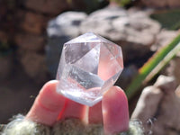 Polished Clear Quartz Crystals x 12 From Madagascar - Toprock Gemstones and Minerals 