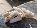 Natural Golden Limonite Fairy Spirit Quartz Single Crystals x 70 From South Africa - Toprock Gemstones and Minerals 