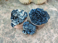 Natural Schorl Black Tourmaline Specimens x 12 From Erongo, Namibia