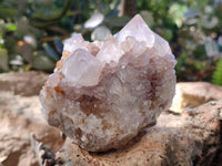 Natural Smokey Amethyst Spirit Quartz Clusters x 3 From Boekenhouthoek, South Africa