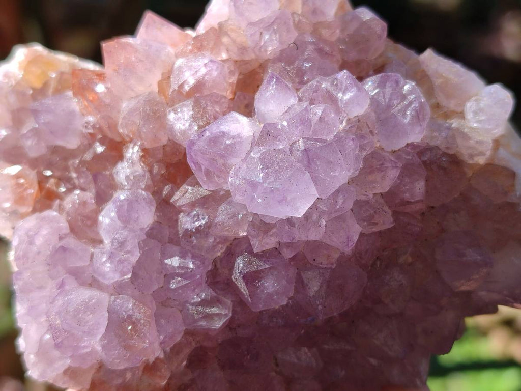 Natural Smokey Amethyst Spirit Quartz Clusters x 3 From Boekenhouthoek, South Africa - Toprock Gemstones and Minerals 