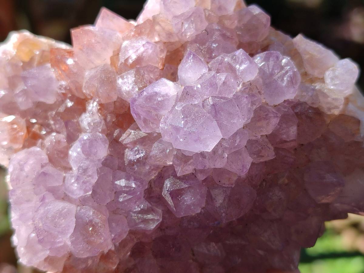 Natural Smokey Amethyst Spirit Quartz Clusters x 3 From Boekenhouthoek, South Africa - Toprock Gemstones and Minerals 
