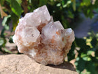 Natural Smokey Amethyst Spirit Quartz Clusters x 3 From Boekenhouthoek, South Africa - Toprock Gemstones and Minerals 