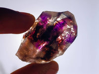 Natural Mixed Window Amethyst and Smokey Quartz Crystals x 35 From Brandberg, Namibia - Toprock Gemstones and Minerals 