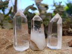Polished Small Clear Quartz Crystals x 24 From Madagascar - Toprock Gemstones and Minerals 