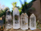 Polished Small Clear Quartz Crystals x 24 From Madagascar - Toprock Gemstones and Minerals 