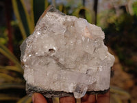 Natural Assortment Of Brandberg Quartz Specimens, one with Enhydro Bubbles x 6 From Brandberg, Namibia