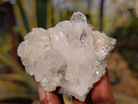 Natural Assortment Of Brandberg Quartz Specimens, one with Enhydro Bubbles x 6 From Brandberg, Namibia