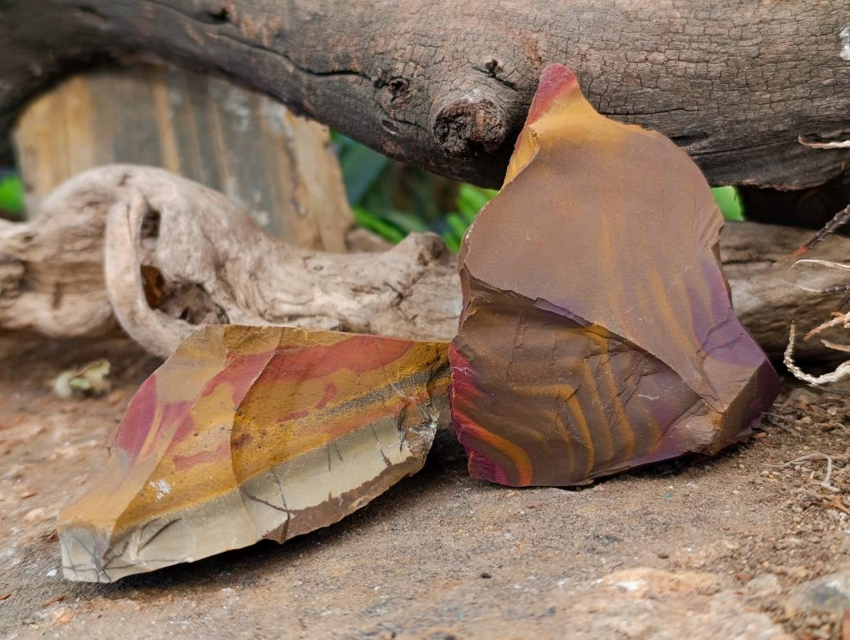 Natural Nguni Jasper Cobbed Specimens x 15 From Prieska, South Africa - Toprock Gemstones and Minerals 