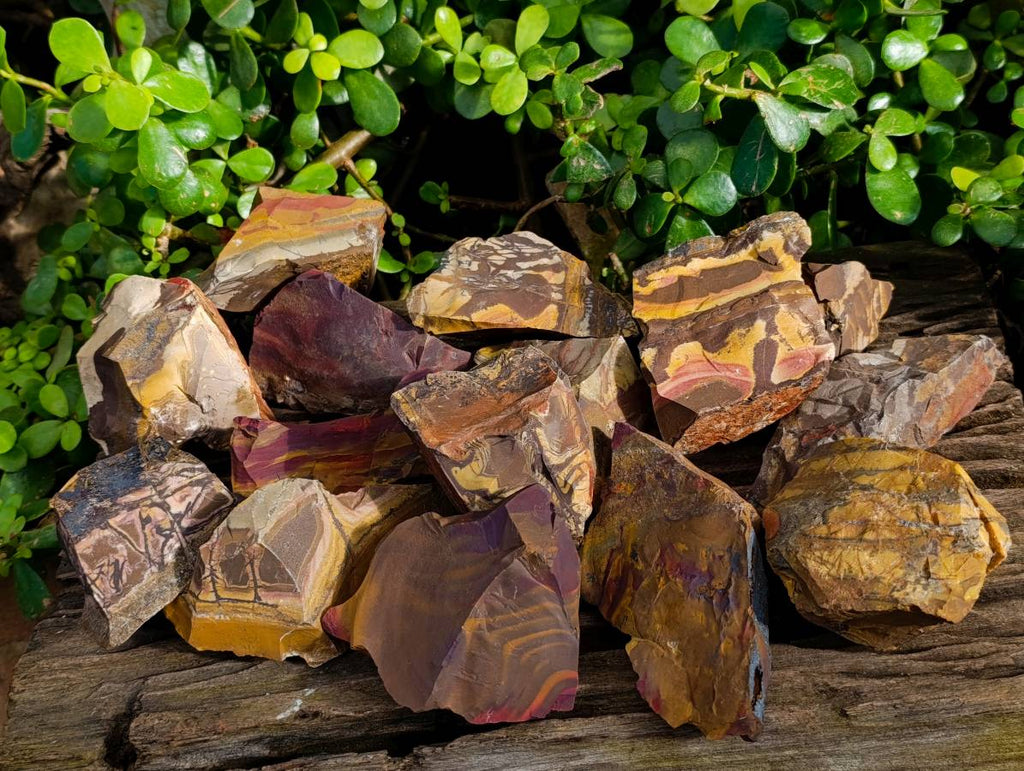 Natural Nguni Jasper Cobbed Specimens x 15 From Prieska, South Africa - Toprock Gemstones and Minerals 