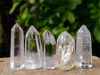 Polished Clear Quartz Crystals x 24 From Madagascar - Toprock Gemstones and Minerals 