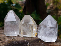 Polished Clear Quartz Crystals x 24 From Madagascar - Toprock Gemstones and Minerals 